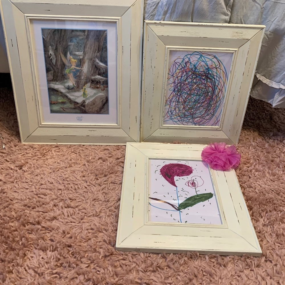 Pottery Barn frames.